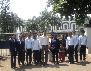 Industrial visit GTN Spinning Mill  Baramati