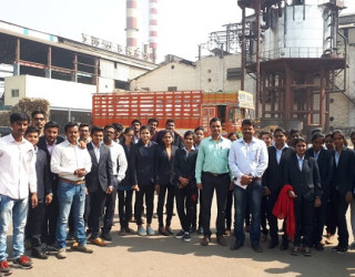 Industrial visit Malegaon Sugar factory